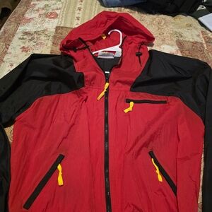 Marlboro Adventure Team Red and Black Jacket Wing Breaker.